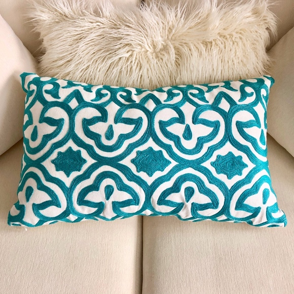 Anthropologie Other - Anthropologie Ari Medallion Pillow 16in by 26in